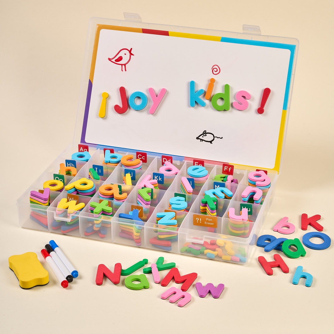 Kit De Letras Magneticas Joy Kids